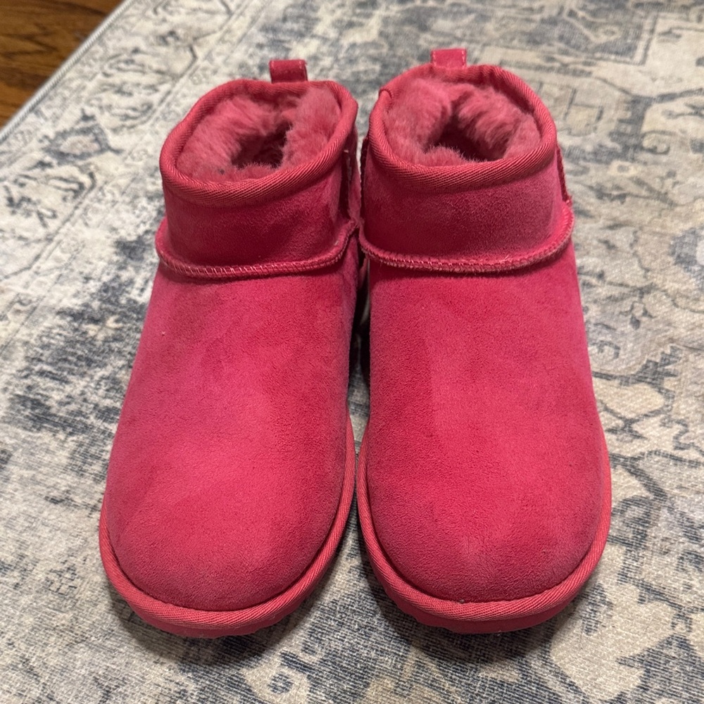 UGG Pink Winter Boots